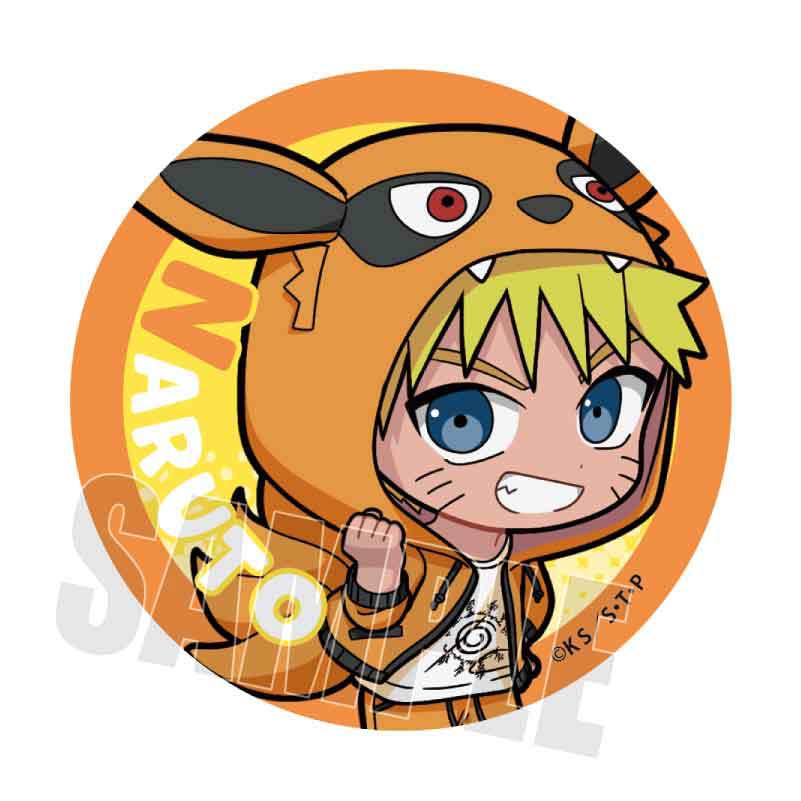 (PO) Trading Can Badge Deformed NARUTO Shippuden Kigurumi Pajamas Ver. [BOX] Image_2