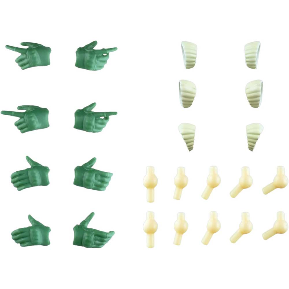 (PO) LittleArmory LAOP10 Tactical Gloves for Sousai Shojo Teien (Green) Image_1