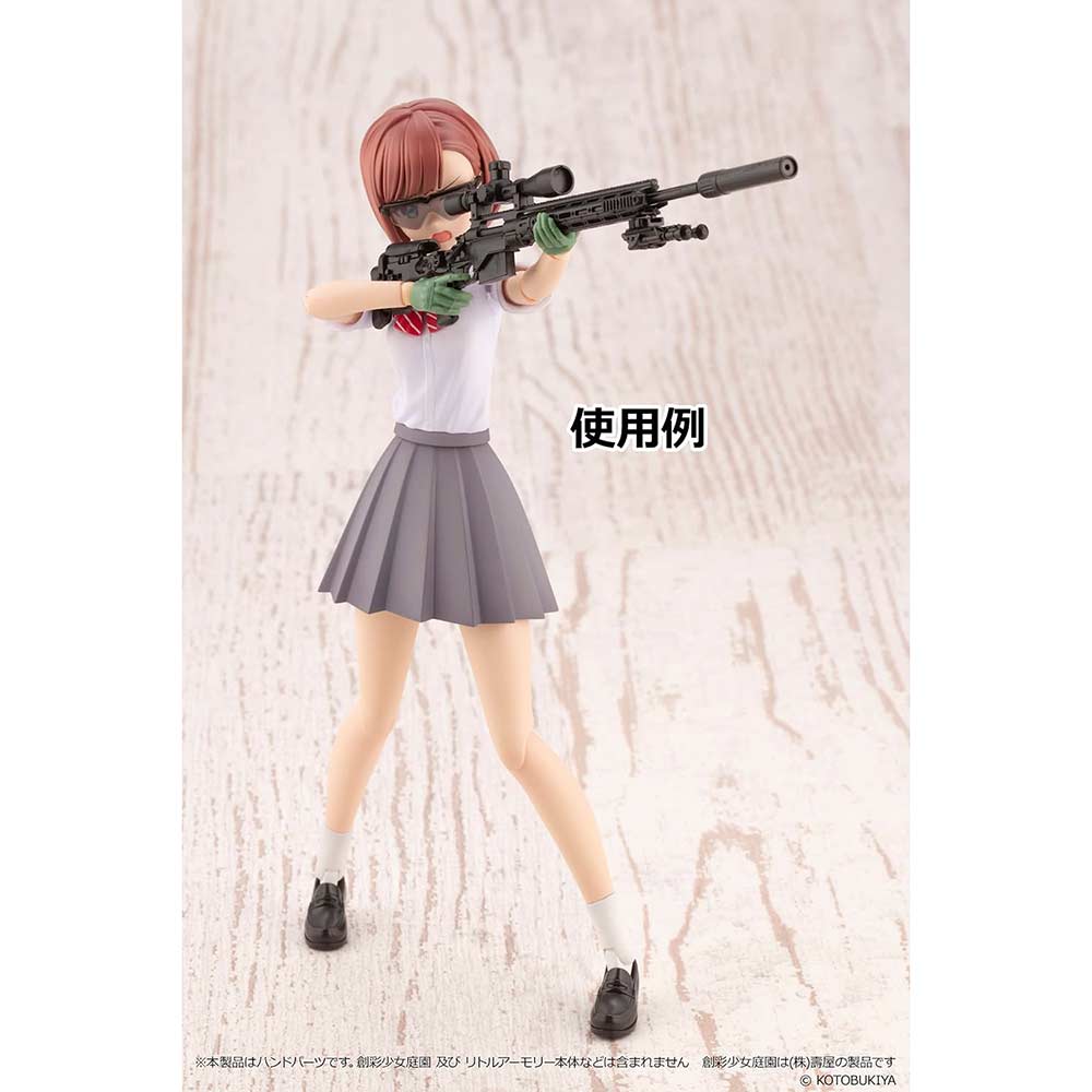 (PO) LittleArmory LAOP10 Tactical Gloves for Sousai Shojo Teien (Green) Image_4