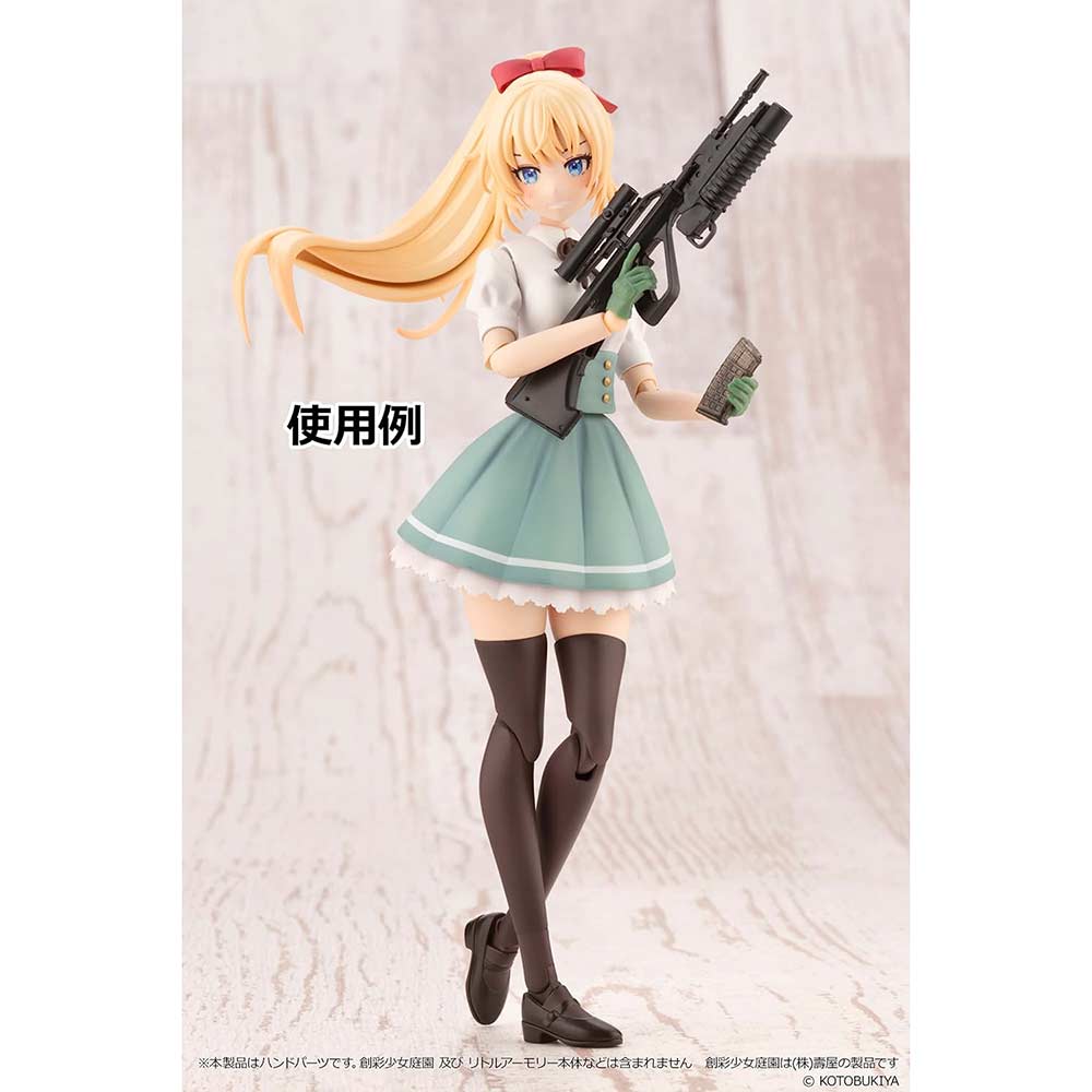 (PO) LittleArmory LAOP10 Tactical Gloves for Sousai Shojo Teien (Green) Image_5