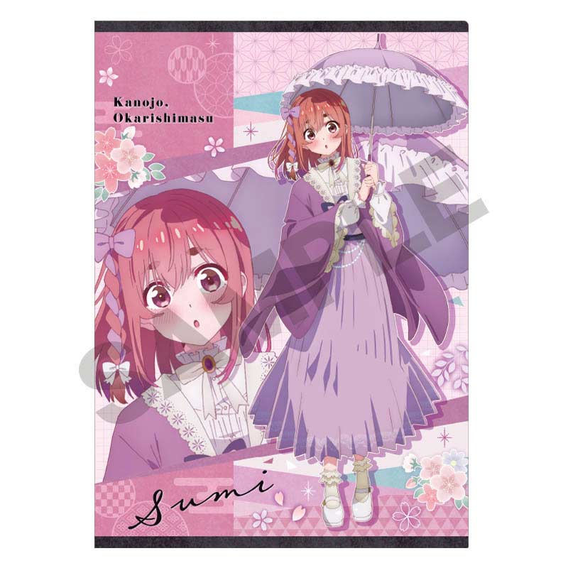 (PO) Rent-A-Girlfriend Clear File Sakurasawa Sumi Japanese Style Lolita Image_1