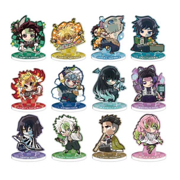 (PO) Pita! Demon Slayer: Kimetsu no Yaiba Shumi ni Bottou Trading Acrylic Stand [BOX] Image_2