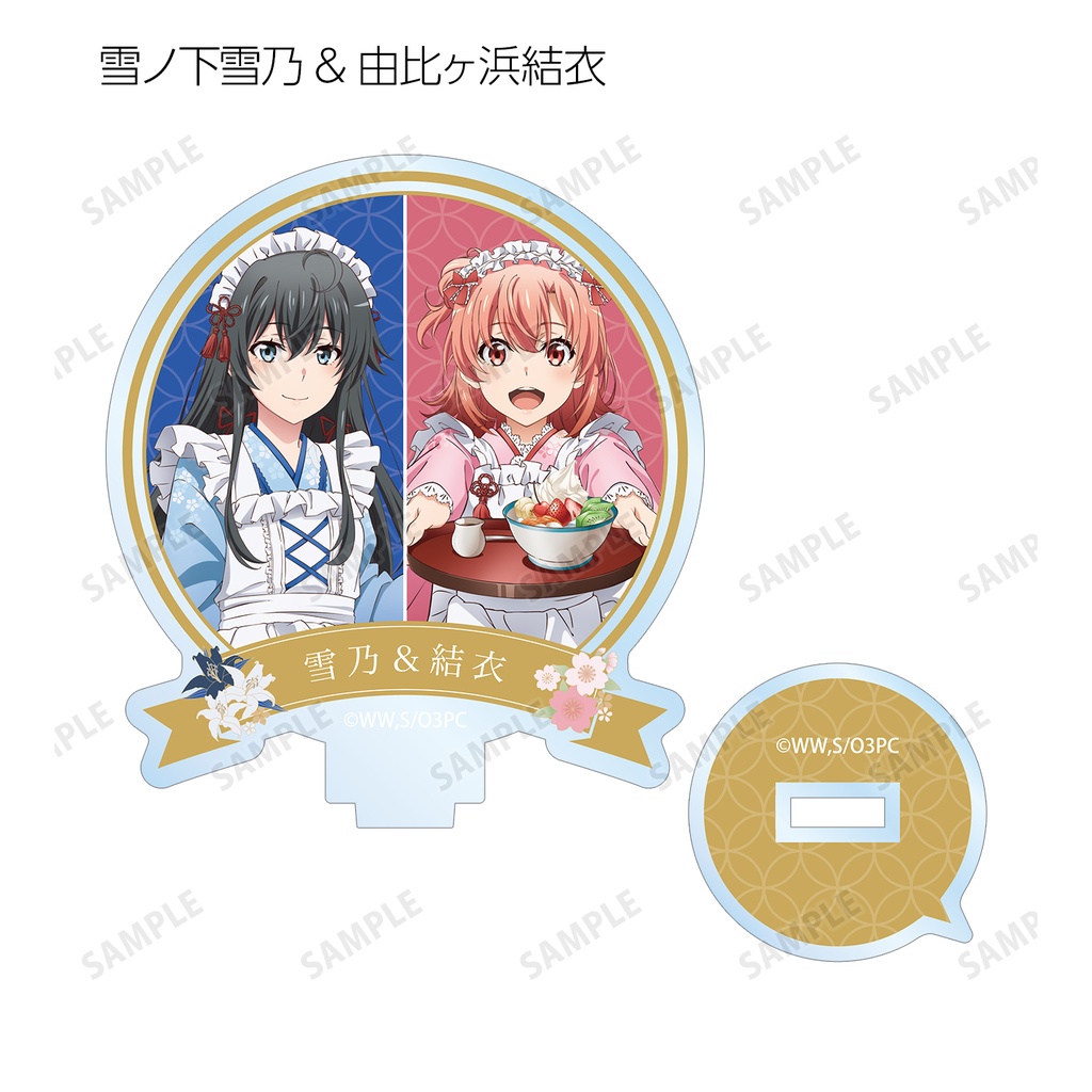 (PO) My Teen Romantic Comedy SNAFU Original Illustration Japanese Style Maid Costume Ver. Trading Acrylic Stand [BOX] Image_9