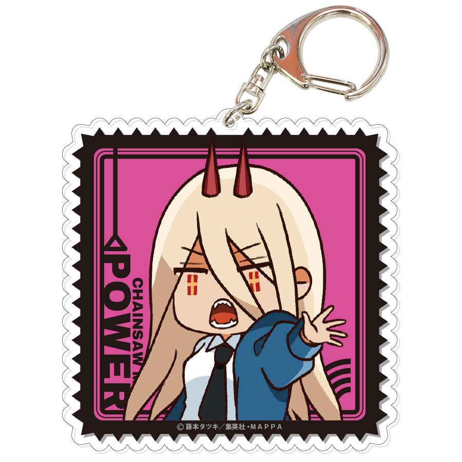 (PO) Chainsaw Man Big Acrylic Key Chain 06 Power Image_1
