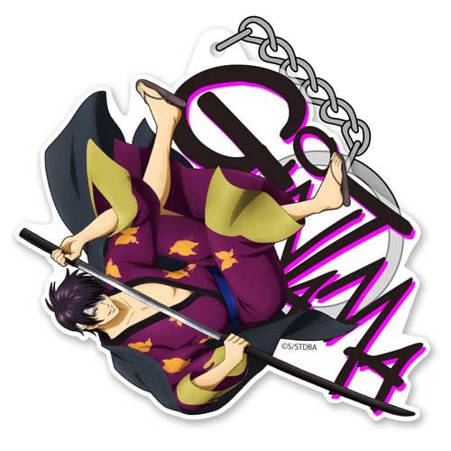 (PO) Gintama Shinsuke Takasugi Acrylic Key Ring Katsugeki Ver. Image_1