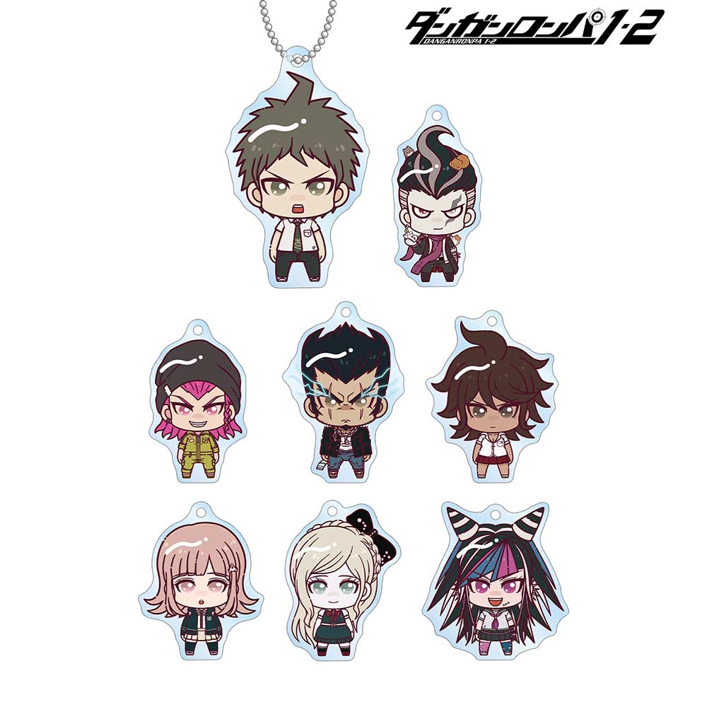 (PO) Danganronpa 1 2 Reload Trading Chokonto! Acrylic Key Chain Ver. C [BOX] Image_1