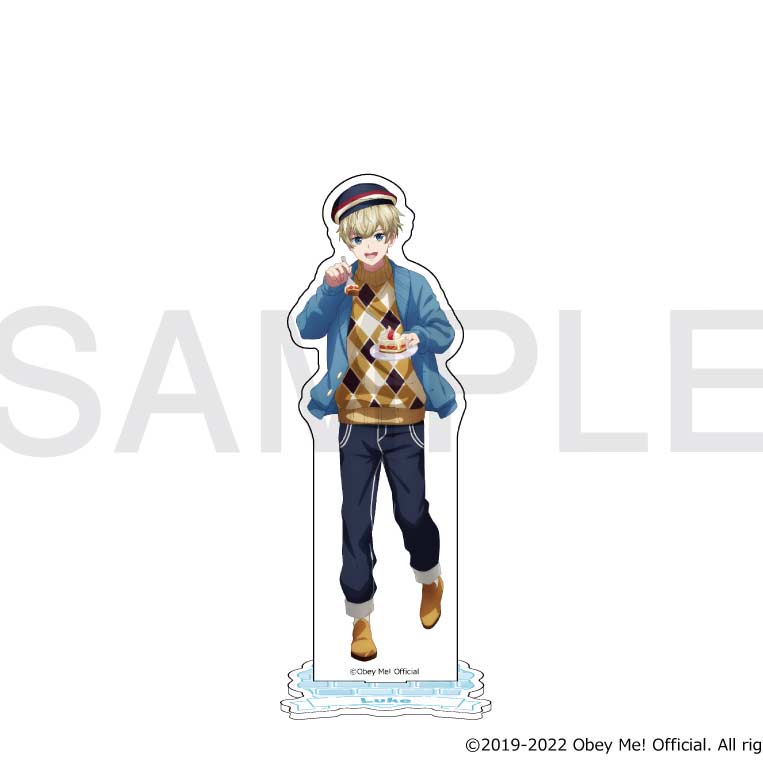 (PO) Obey Me! x mixx garden Dokidoki Cafe Meguri in Human World Acrylic Stand - Luke Image_1
