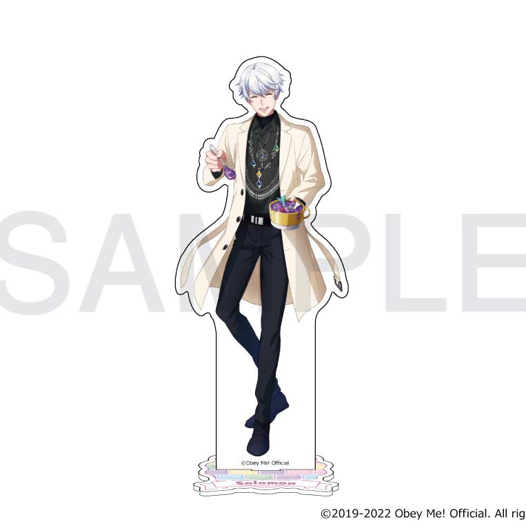 (PO) Obey Me! x mixx garden Dokidoki Cafe Meguri in Human World Acrylic Stand - Solomon Image_1