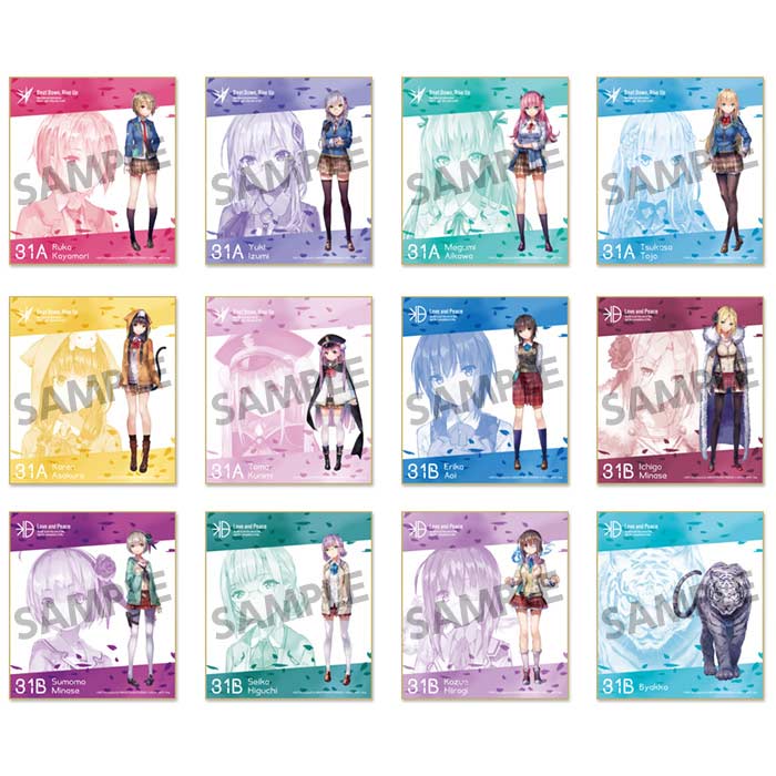(PO) Heaven Burns Red Trading Mini Shikishi Vol. 1 [BOX] Image_1