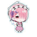 (PO) RE:Zero Starting Life in Another World Big Acrylic Keychain (Valentine Ver.) Ram Image_1