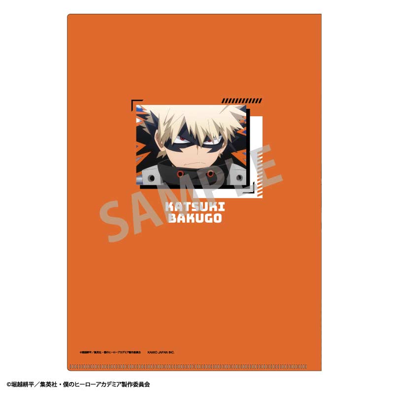 (PO) My Hero Academia Hologram A4 Clear File Bakugo Katsuki Image_2
