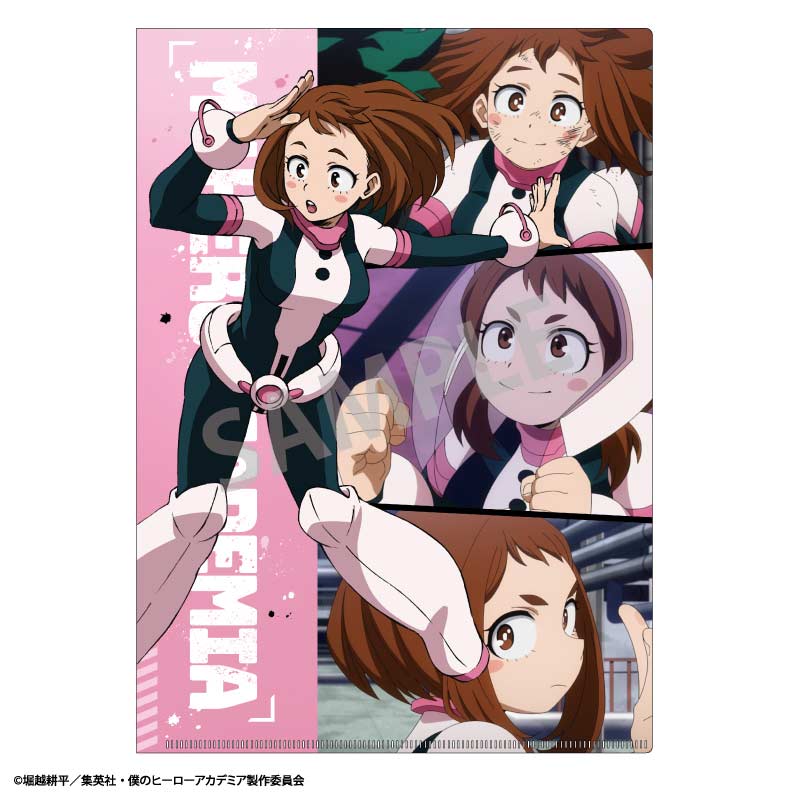 (PO) My Hero Academia Hologram A4 Clear File Uraraka Ochaco Image_1