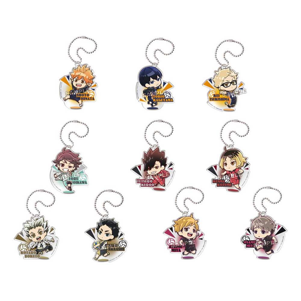 (PO) Pyon Colle Haikyu!! Acrylic Key Chain [BOX] Image_2