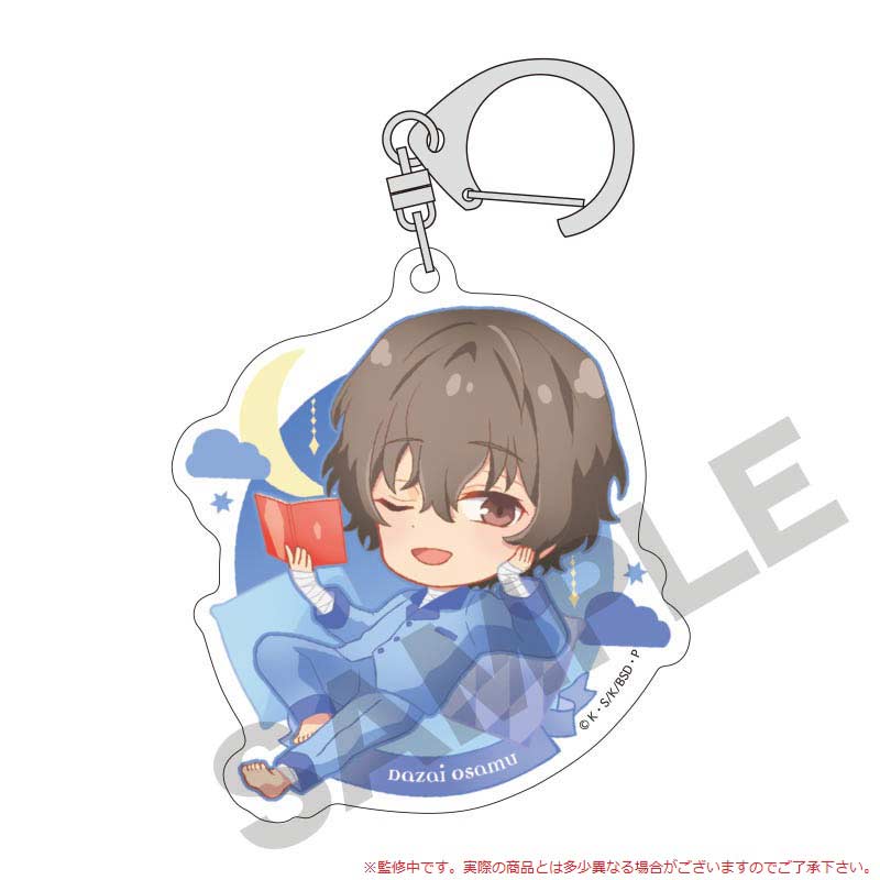 (PO) Bungo Stray Dogs Trading Acrylic Key Chain Nobicolo [BOX] Image_3