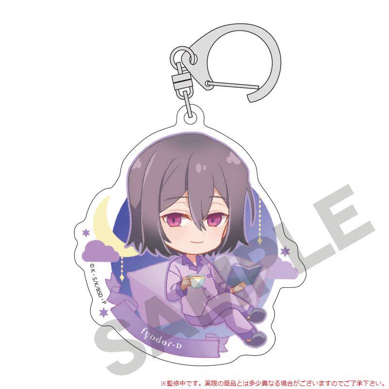 (PO) Bungo Stray Dogs Trading Acrylic Key Chain Nobicolo [BOX] Image_10