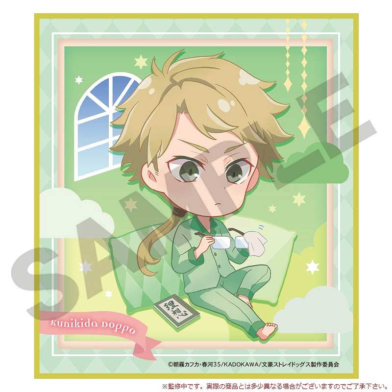 (PO) Bungo Stray Dogs Trading Mini Shikishi Nobicolo [BOX] Image_4