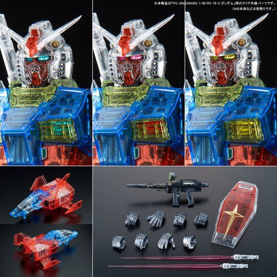 PG 1/160 Perfect Grade Unleashed - Gundam RX-78-2 Clear Color Body (P Bandai) Image_9