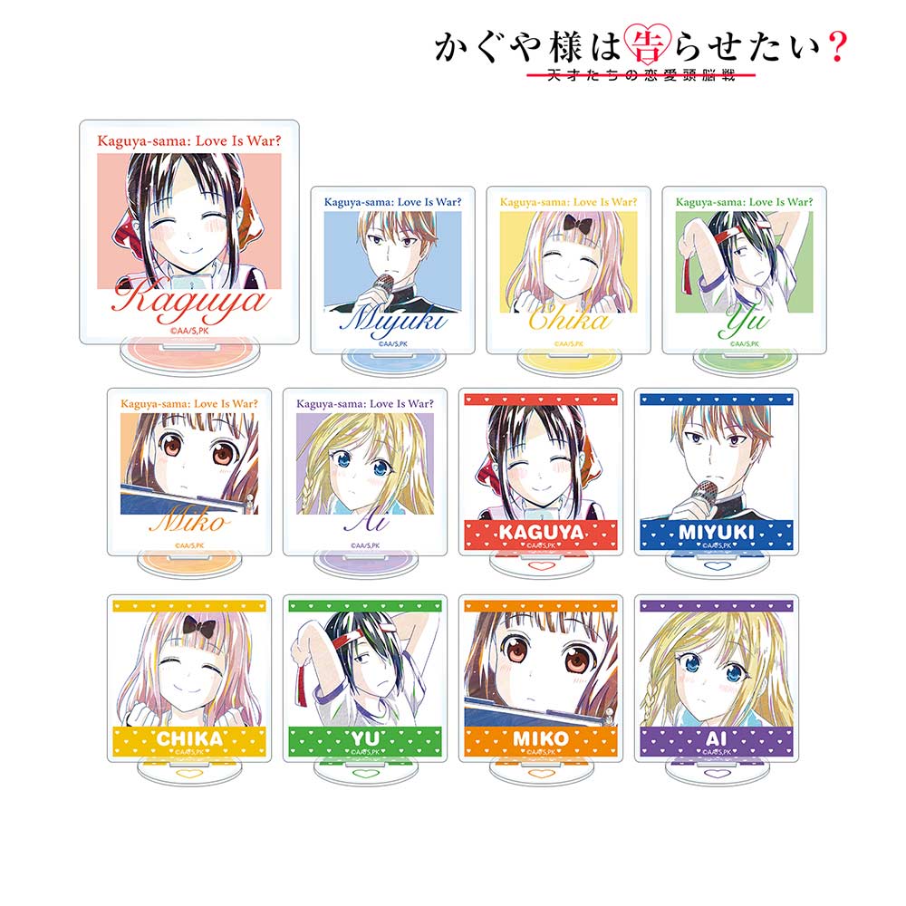 (PO) Kaguya-sama: Love is War Season 2 Trading Ani-Art Acrylic Stand [BOX] Image_1