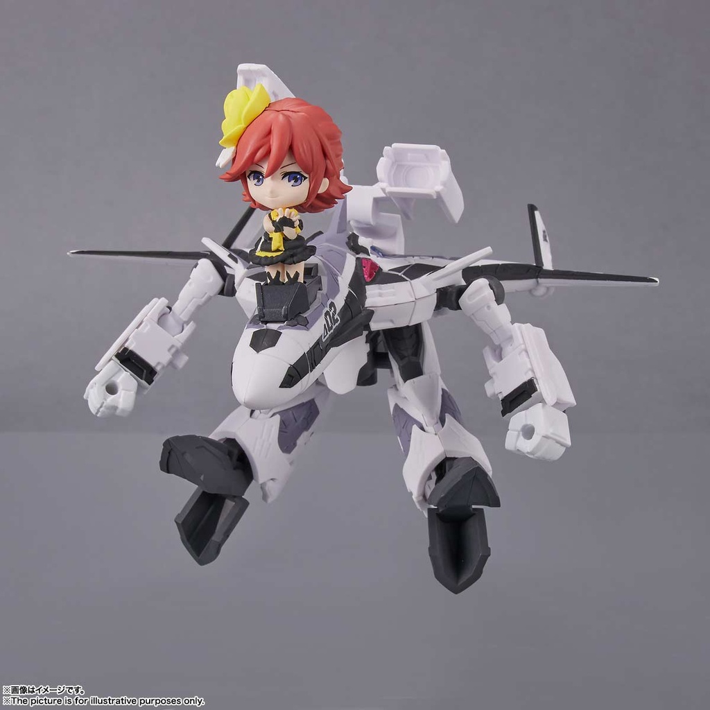 (PO) TINY SESSION Macross Delta VF-31J Siegfried (Messer Ihlefeld Fighter) with Kaname Buccaneer Image_5