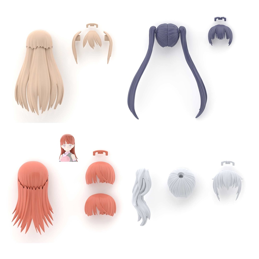 (PO) 30MS Optional Hair Style Parts Vol. 7 Total 4 Types Image_2