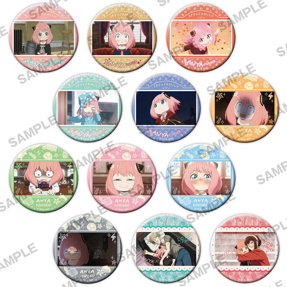 (PO) SPY x FAMILY Kirakira Can Badge Vol. 3 Anya Darake Ver. [BOX] Image_1