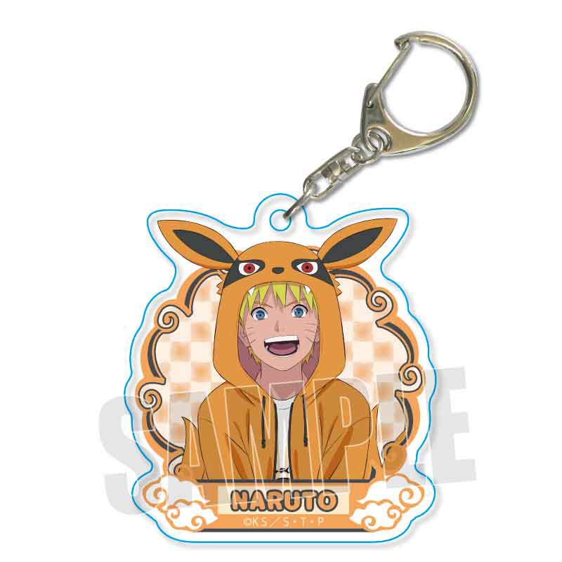 (PO) Trading Acrylic Key Chain NARUTO Shippuden Kigurumi Pajamas Ver. [BOX] Image_2