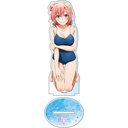 (PO) My Teen Romantic Comedy SNAFU Original Illustration Swimwear Big Acrylic Stand - Yuigahama Yui Image_1
