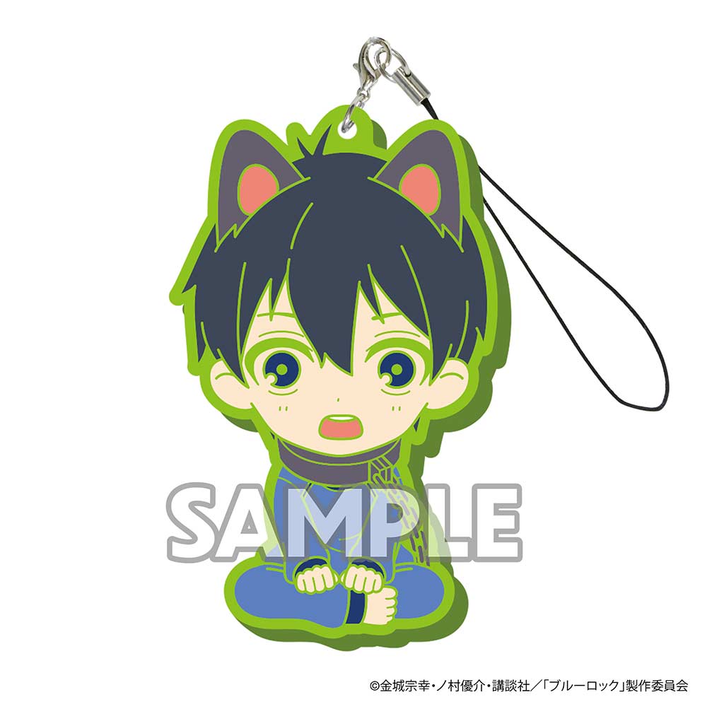 (PO) Blue Lock Sitting Dog Series Rubber Strap [BOX] Image_2