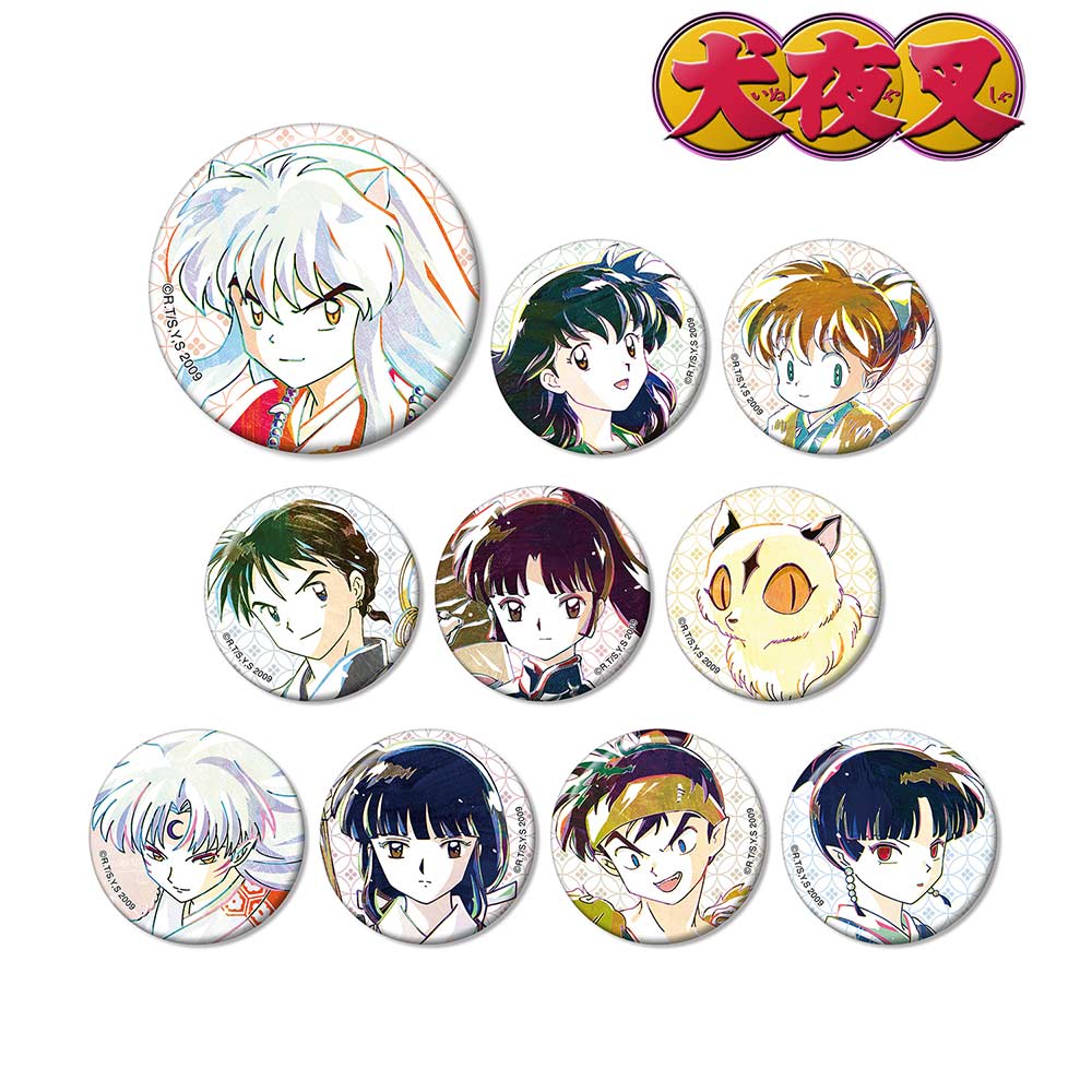 (PO) InuYasha Trading Ani-Art Can Badge [BOX] Image_1
