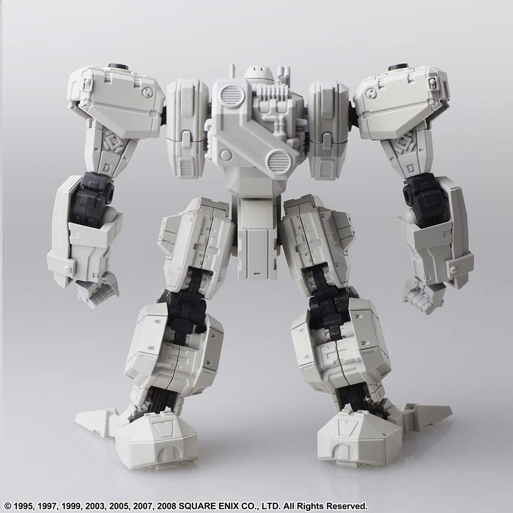 (PO) Front Mission Structure Arts 1/72 Scale Plastic Model Kit Series Zenith DV White 4 Set Image_4