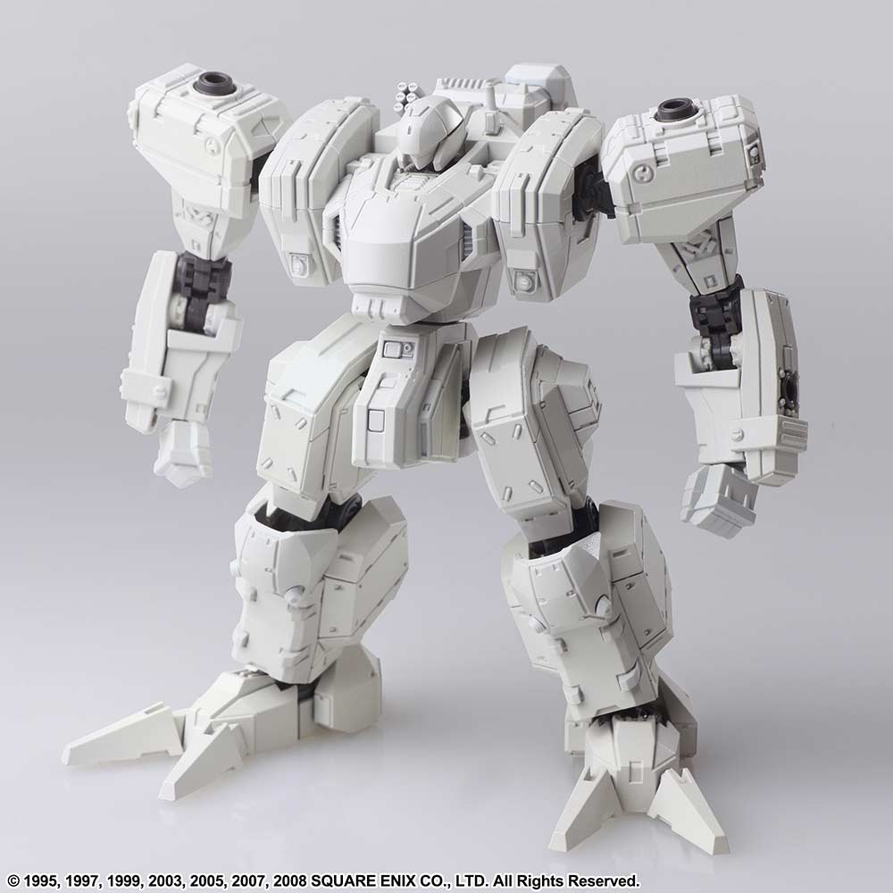 (PO) Front Mission Structure Arts 1/72 Scale Plastic Model Kit Series Zenith DV White 4 Set Image_5