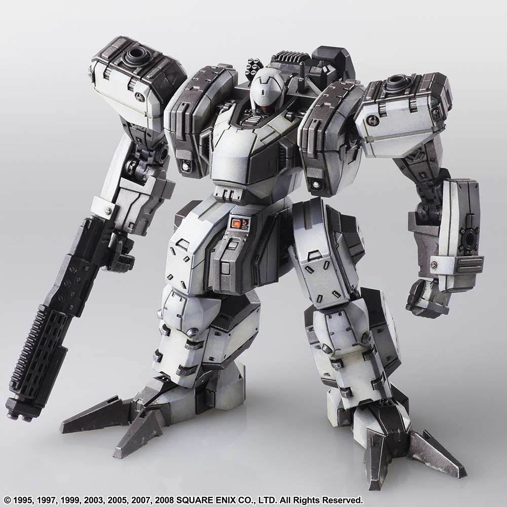 (PO) Front Mission Structure Arts 1/72 Scale Plastic Model Kit Series Zenith DV White 4 Set Image_6