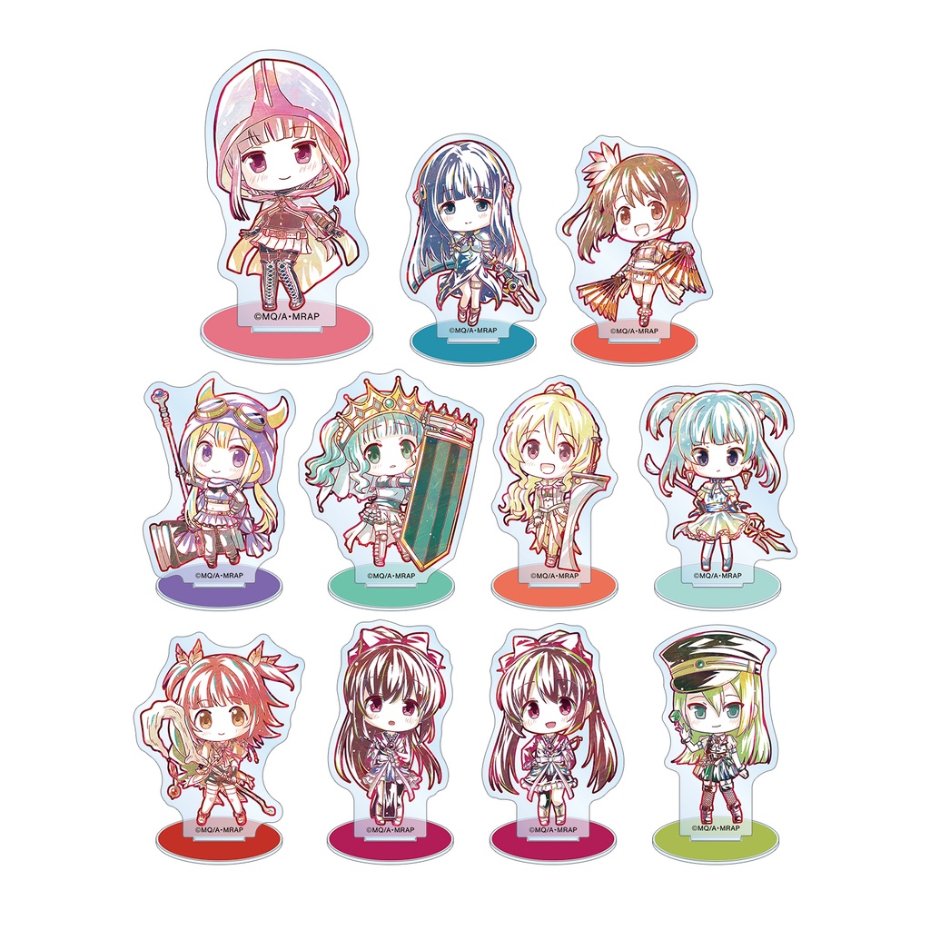 (PO) Magia Record Puella Magi Madoka Magica Side Story Trading Deformed Ani-Art Acrylic Stand [BOX] Image_2