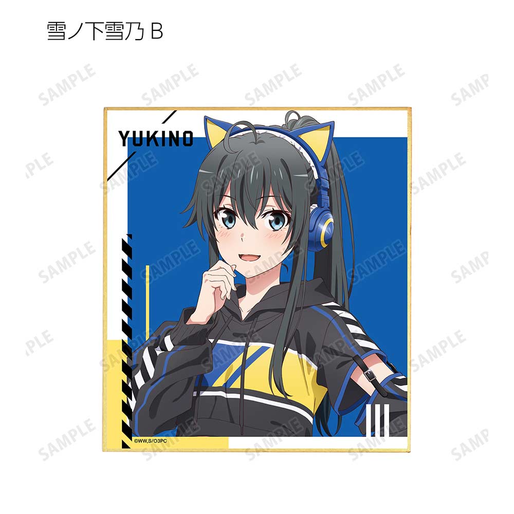 (PO) My Teen Romantic Comedy SNAFU Original Illustration Gaming Fashion Ver. Trading Mini Shikishi [BOX] Image_8
