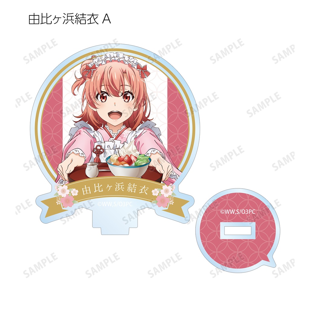 (PO) My Teen Romantic Comedy SNAFU Original Illustration Japanese Style Maid Costume Ver. Trading Acrylic Stand [BOX] Image_4