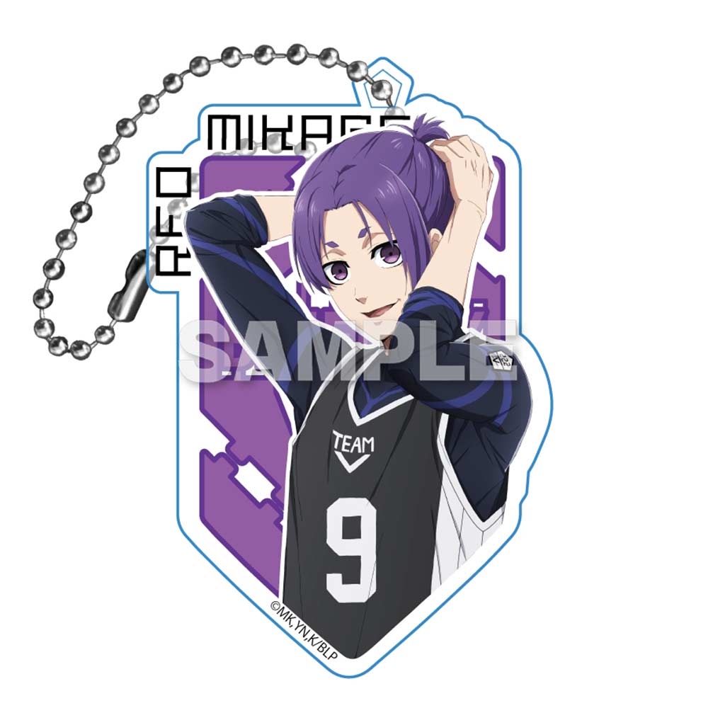 (PO) YL Blue Lock Acrylic Key Chain - Mikage Reo Image_1
