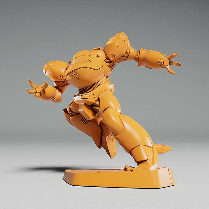 (PO) Mobile Police PATLABOR PLAMAX MF-68 minimum factory Griffon & Chimaera Effect Color Ver. Image_5