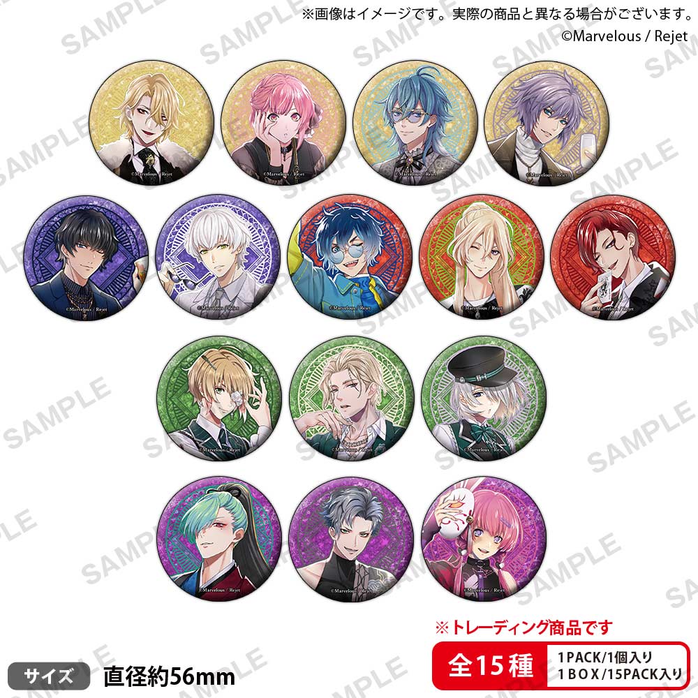 (PO) Fabulous Night Trading Hologram Can Badge [BOX] Image_2