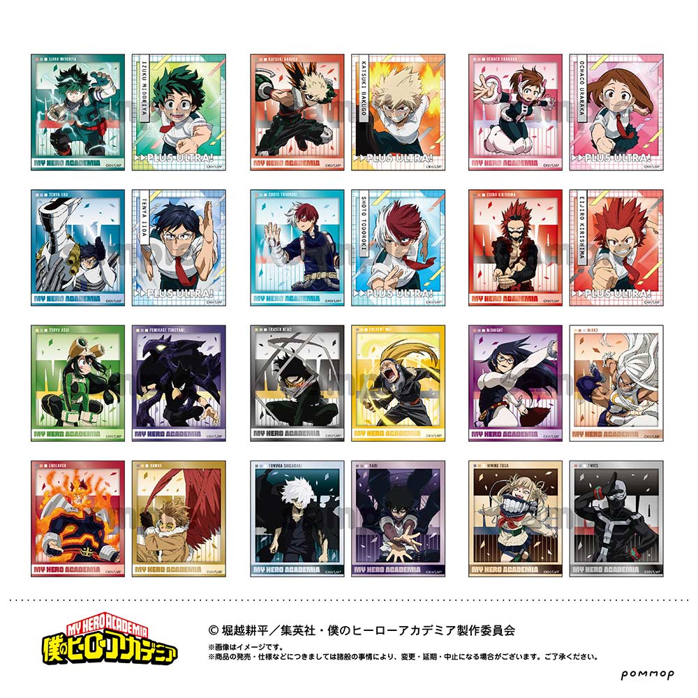 (PO) My Hero Academia Photo Style Metal Sticker Collection U91 22L 074 [BOX] Image_2