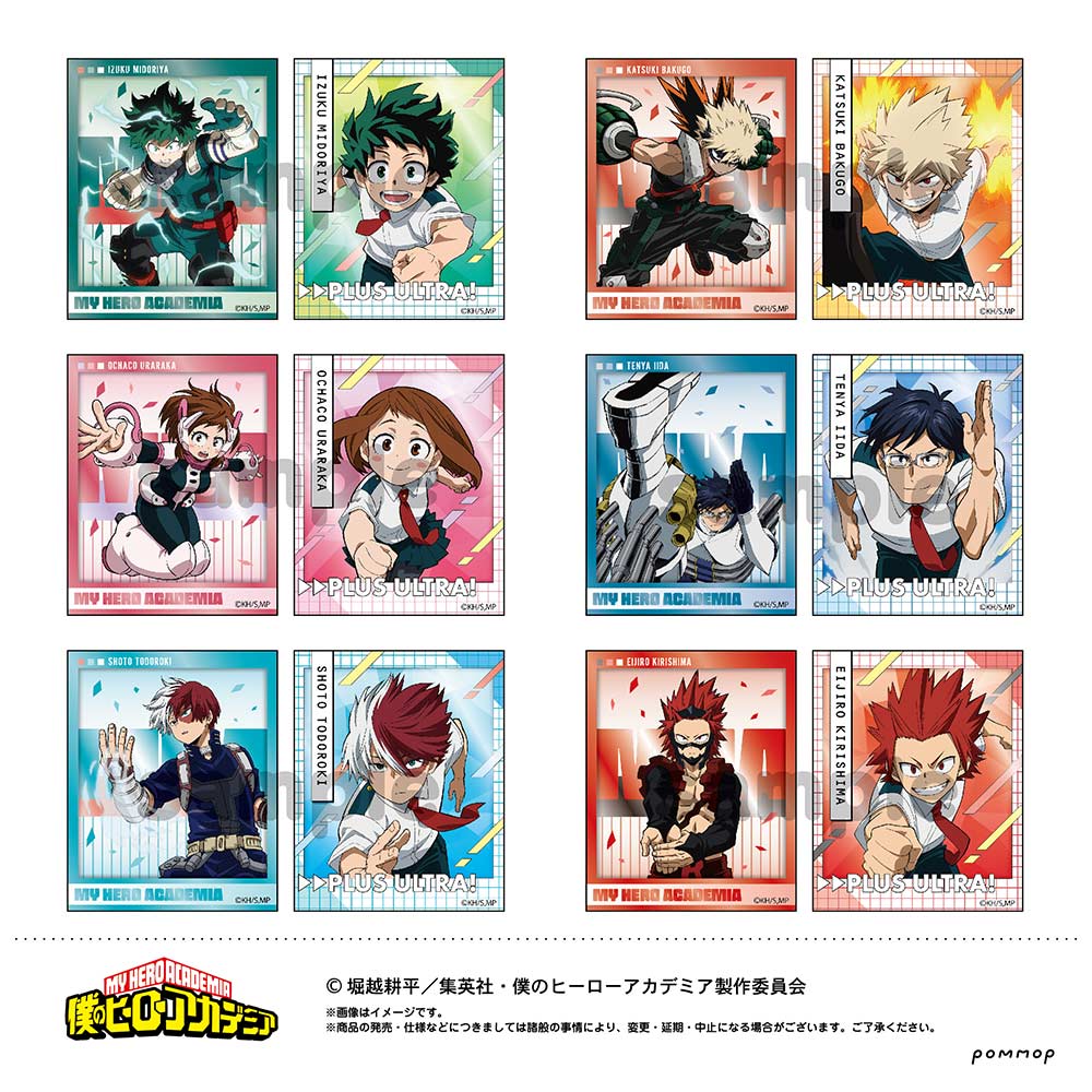 (PO) My Hero Academia Photo Style Metal Sticker Collection U91 22L 074 [BOX] Image_3