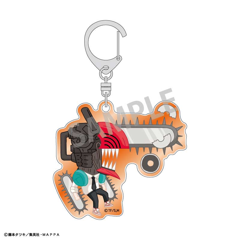 (PO) Chainsaw Man Trading Acrylic Key Chain Enjoy Music [BOX] Image_10