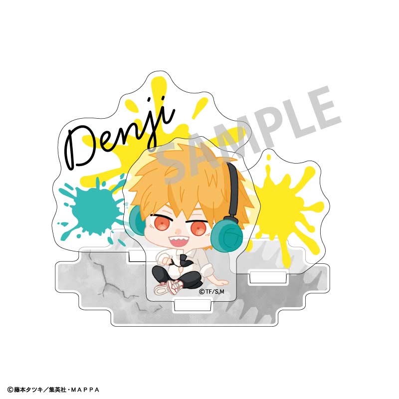 (PO) Chainsaw Man Acrylic Stand Enjoy Music - Denji Image_2