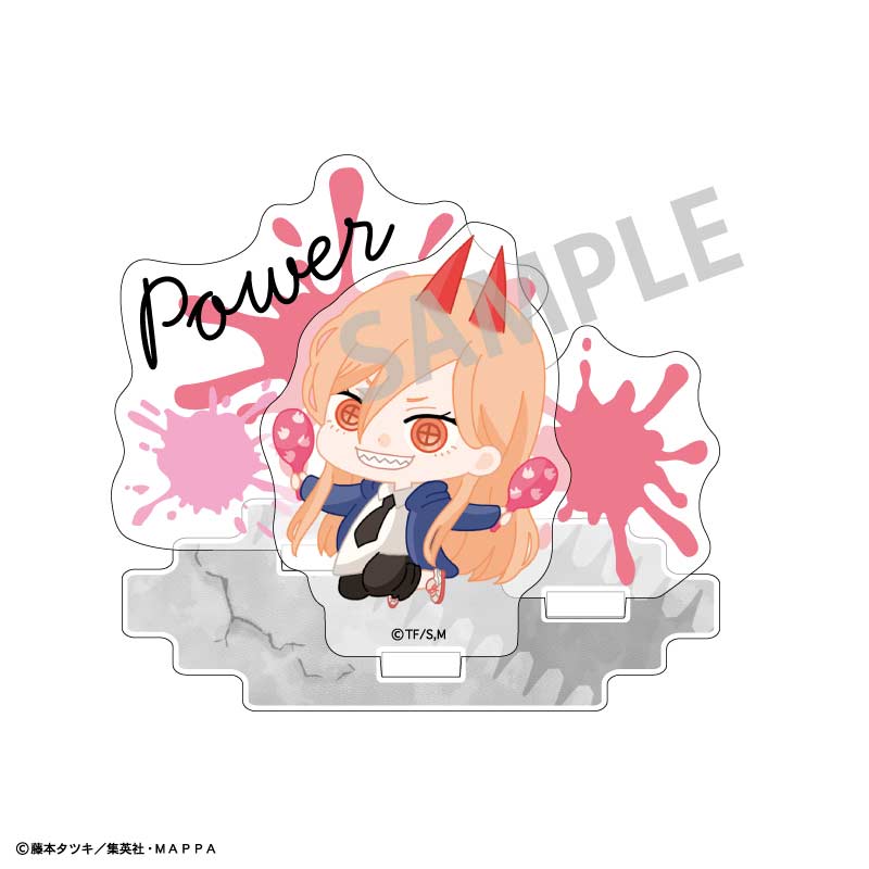 (PO) Chainsaw Man Acrylic Stand Enjoy Music - Power Image_2