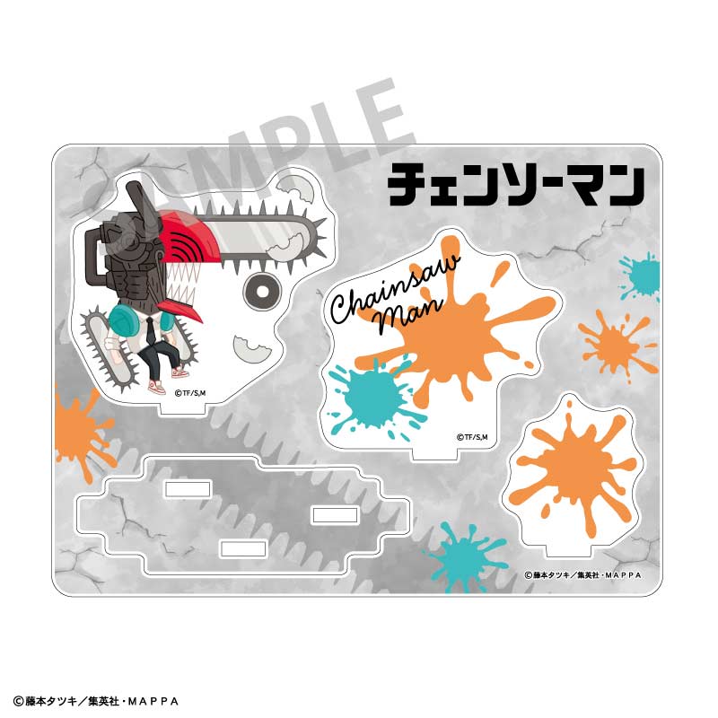 (PO) Chainsaw Man Acrylic Stand Enjoy Music - Chainsaw Man Image_1