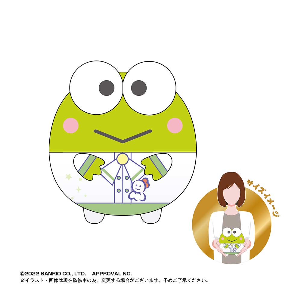 (PO) SR-51 Sanrio Characters HAPIDANBUI Fuwakororin (M Size) 2 D Kero Kero Keroppi Image_1