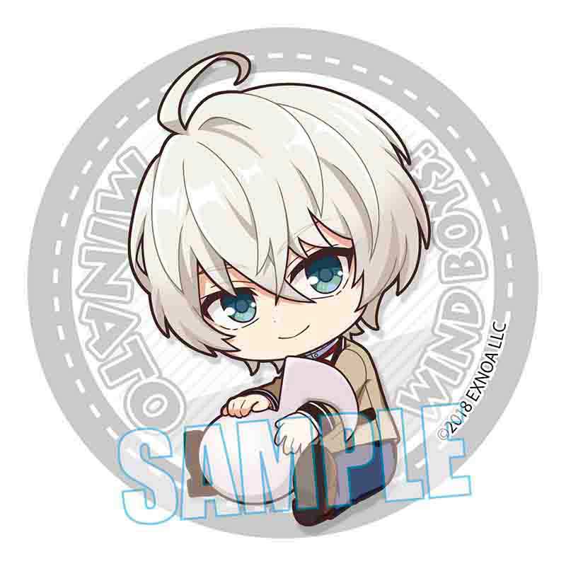 (PO) Trading Can Badge Wind Boys! GyuGyutto Part 1 [BOX] Image_2