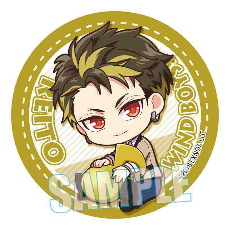 (PO) Trading Can Badge Wind Boys! GyuGyutto Part 2 [BOX] Image_5