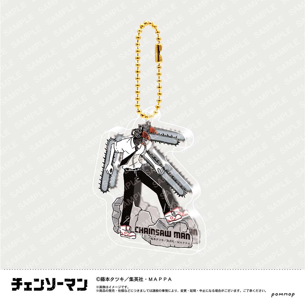 (PO) Chainsaw Man Yuru Style Acrylic Key Chain Collection [BOX] Image_2