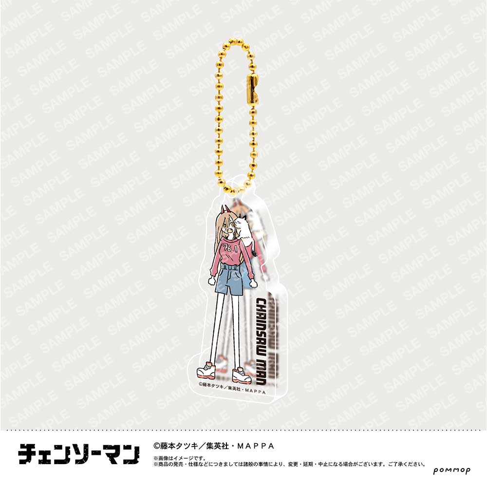 (PO) Chainsaw Man Yuru Style Acrylic Key Chain Collection [BOX] Image_7
