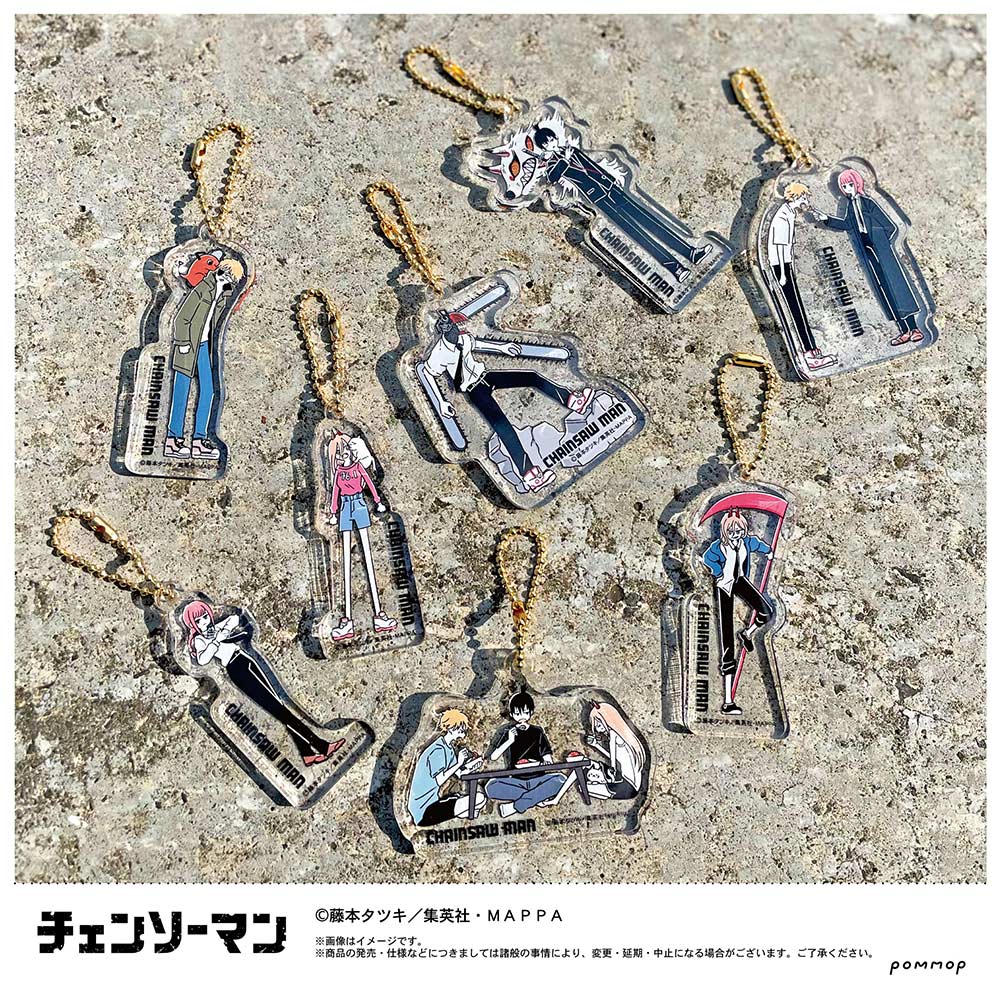 (PO) Chainsaw Man Yuru Style Acrylic Key Chain Collection [BOX] Image_10